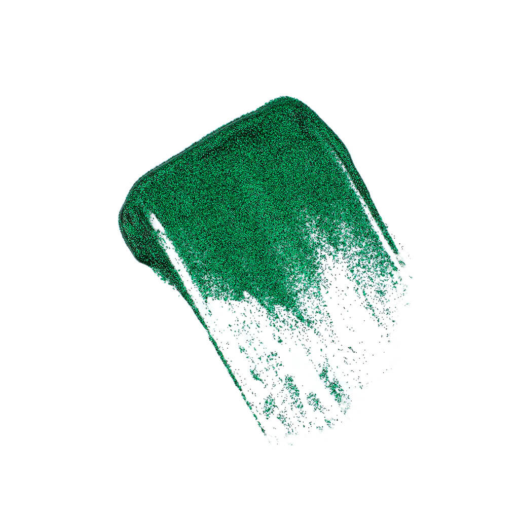 Face Glitter Gel green swatch - Stargazer