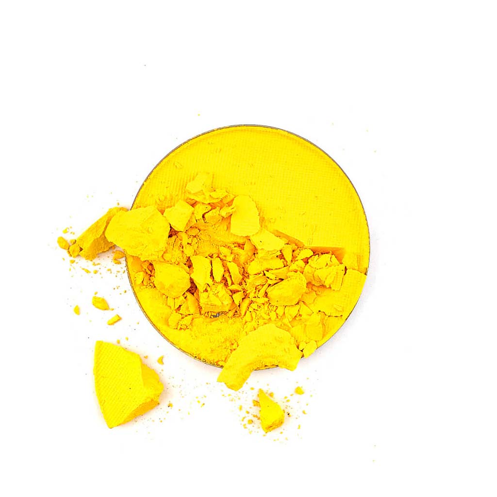 Stargazer Eyeshadow - Yellow Swatch